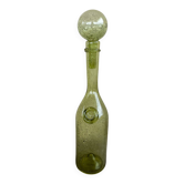 Bouteille en verre de Biot, années 1970