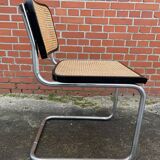 Cesca design chair b32 model black and chrome