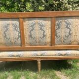 Banquette - Boudoir Sofa in Wood - Louis XVI Period
