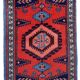 Tapis Hamadan vintage fait main en laine – 109 x 147 cm - 1C1039