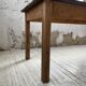 Table de ferme pin noire 250 cm
