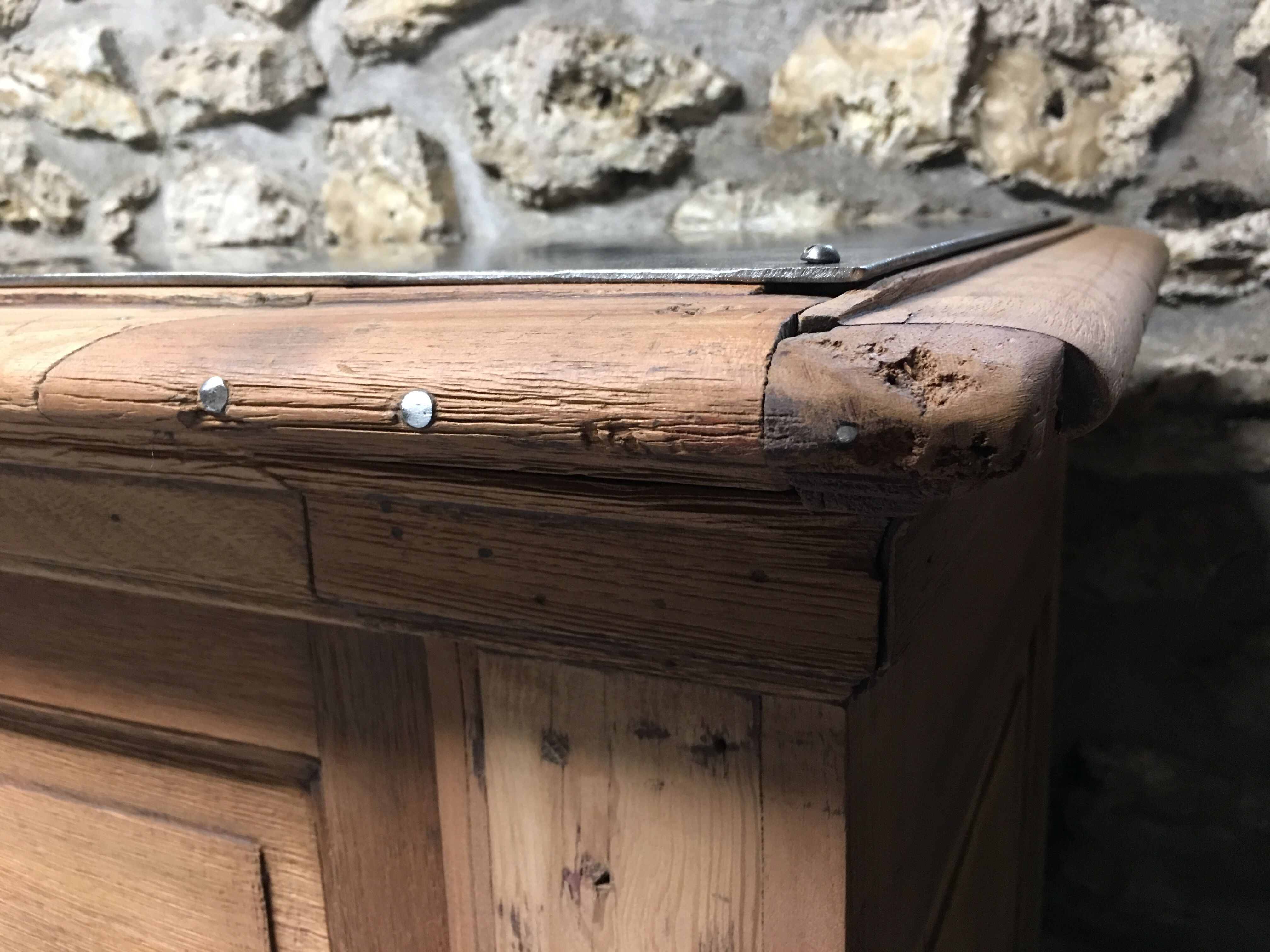 Meuble de métier de mercerie