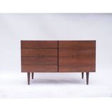 Small Scandinavian Danish sideboard, vintage Rio rosewood