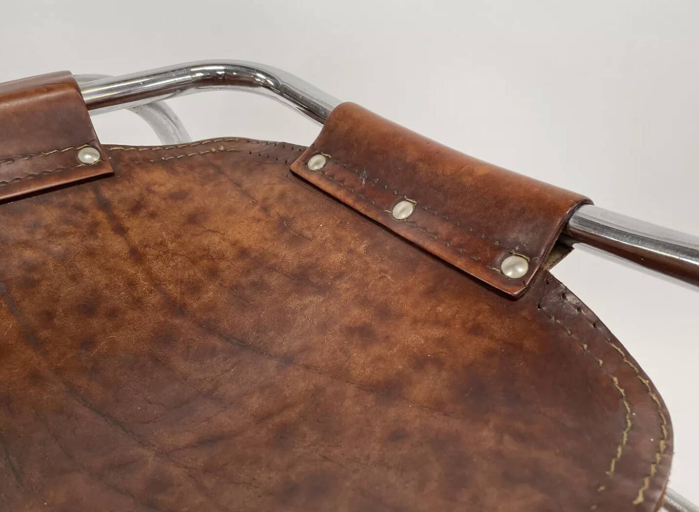 Mid Century Dal Vera Les Arcs Cognac Chair Design