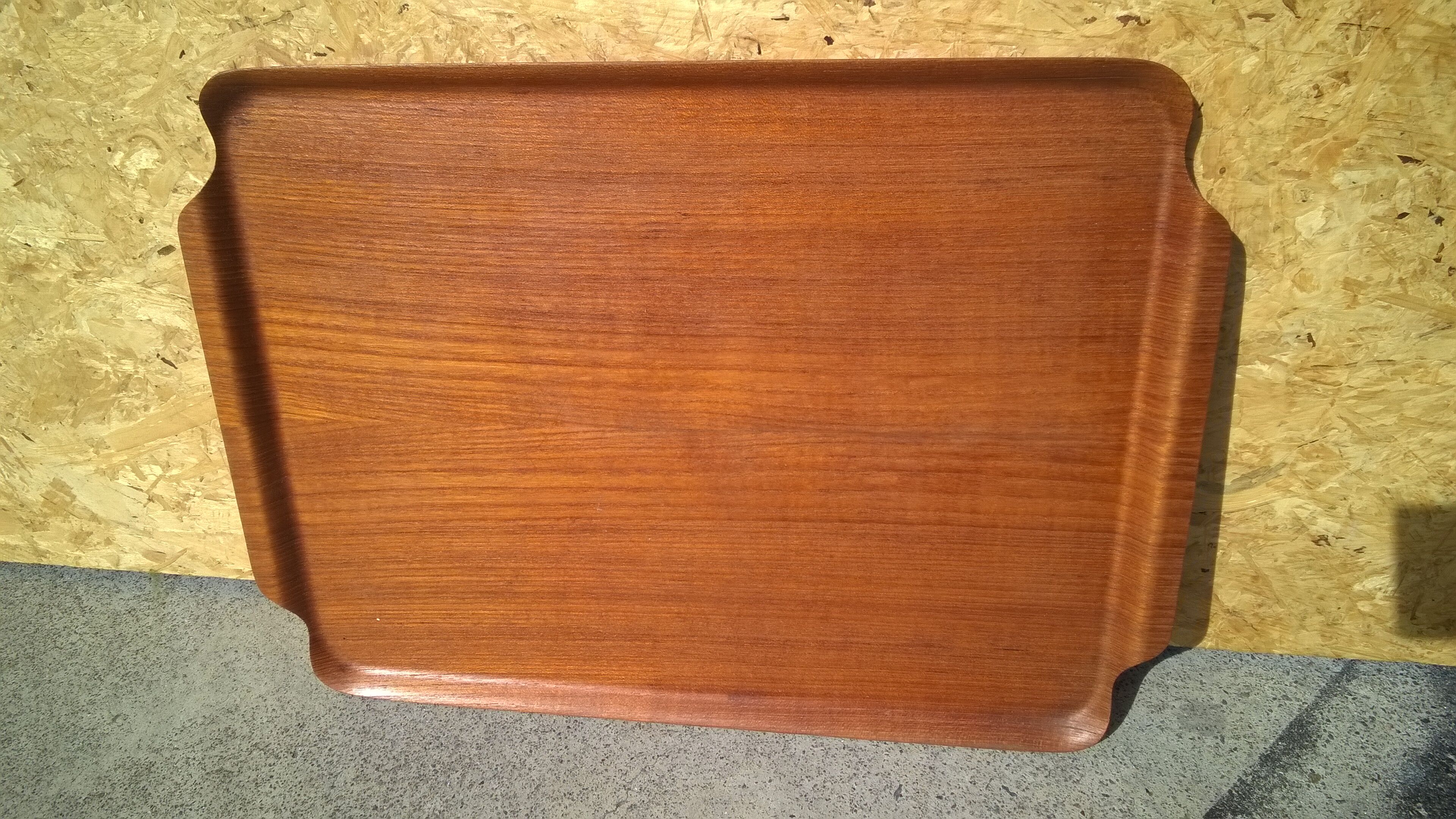 Swedish teak tray