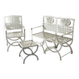 Metal garden furniture