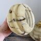 Set of two art deco portable ballrooms in electrified marbled opaline to nine