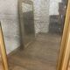 Old mirror with pediment 162x82cm