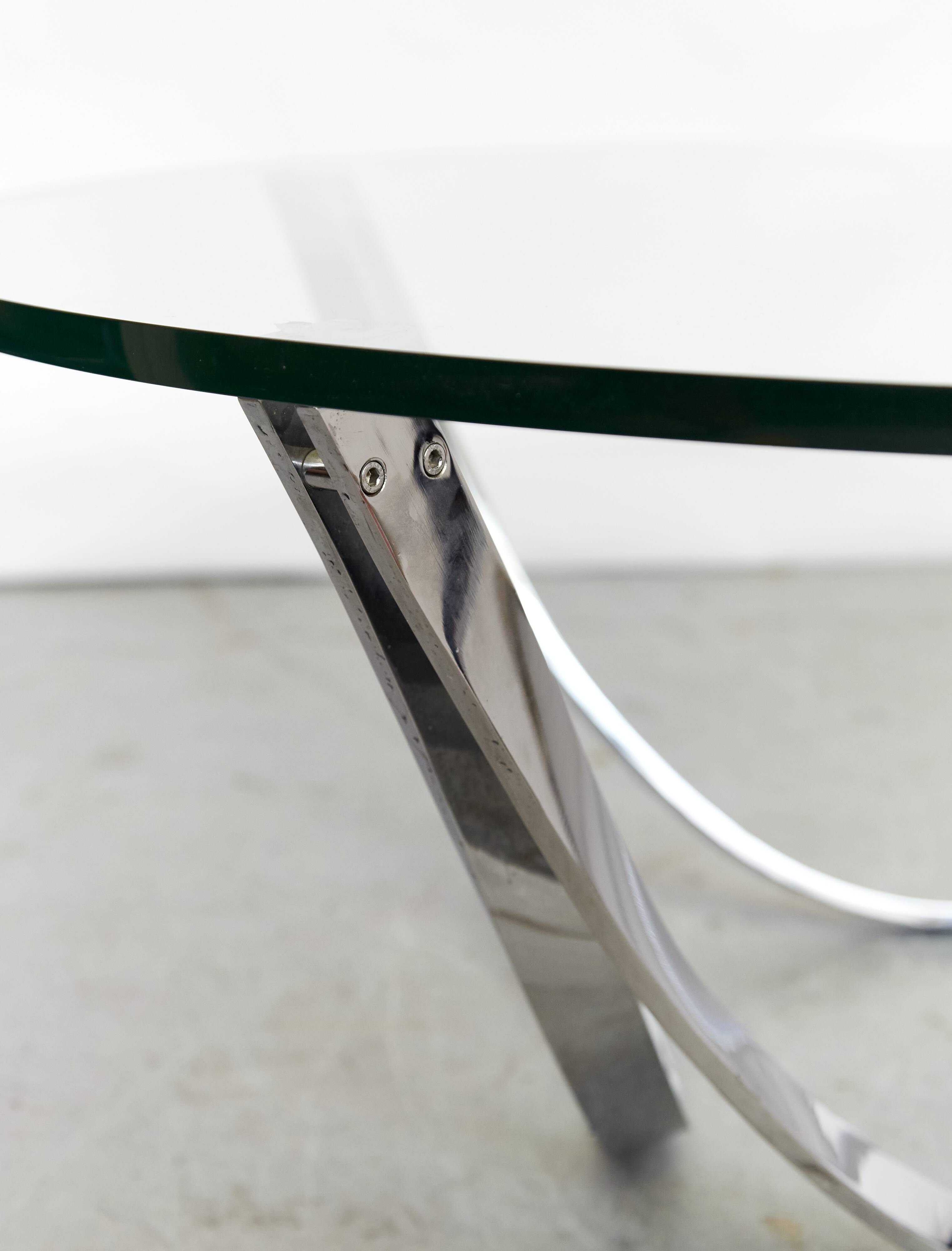 Werner Linder coffee table model no. 2075 for Bacher