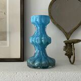 Clichy glass vase - vintage 20th century