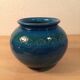 Ball vase Bitossi Aldo Londi, Rimini Blue