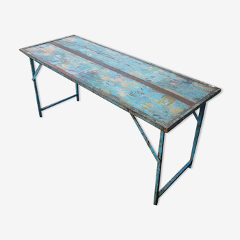 Table bleue