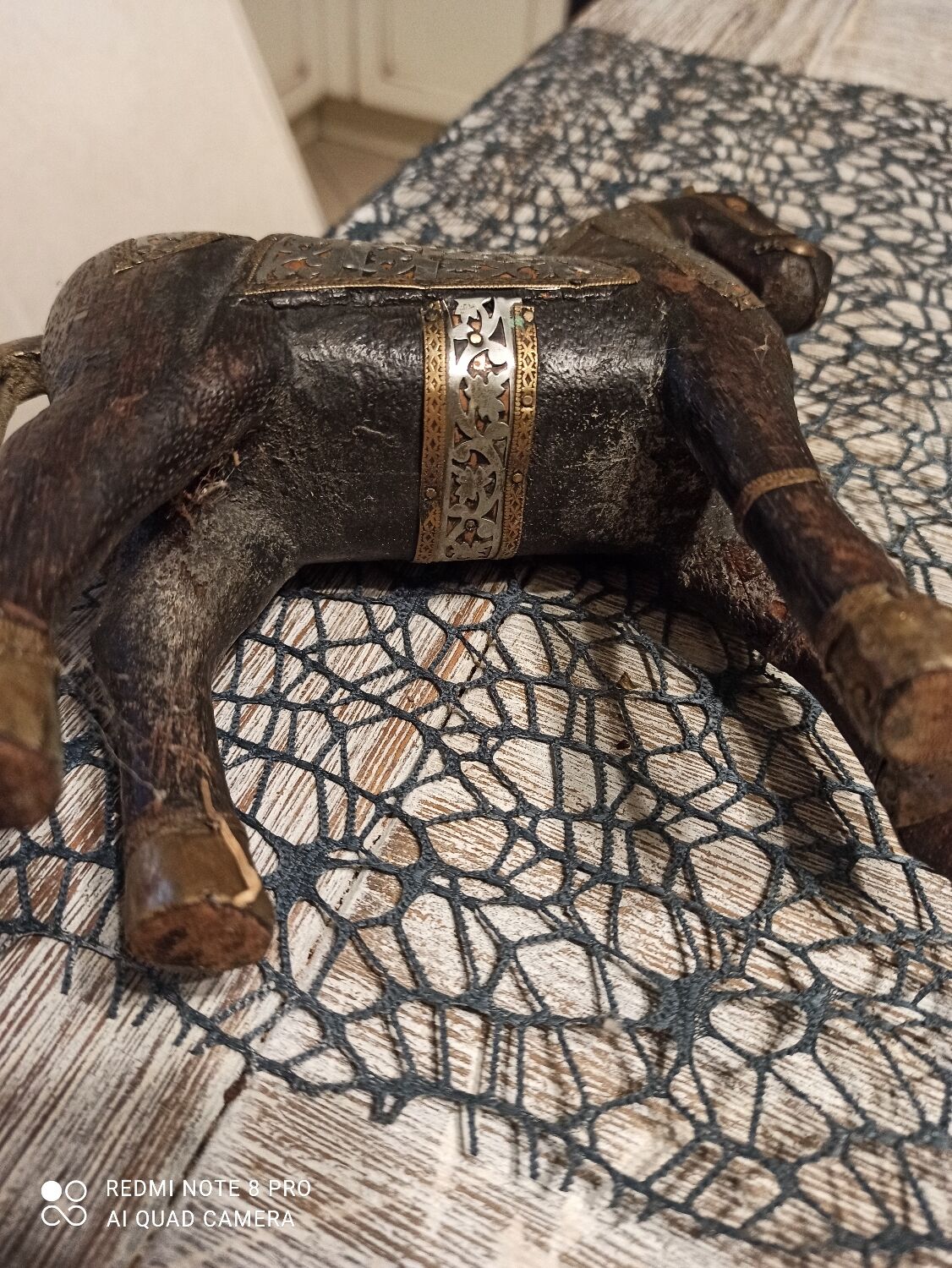 Hand-carved horse