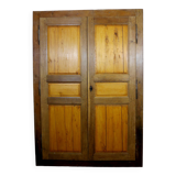 Paire de porte en bois du 18 eme siecle