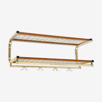Teak and metal hook, Isakssons, Habo, 1960