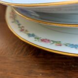 3 serving dishes in Limoges porcelain - Porcelaine limousine