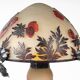 Muller Frères, Lunéville, Lampe « Anémones »  en verre., circa 1920