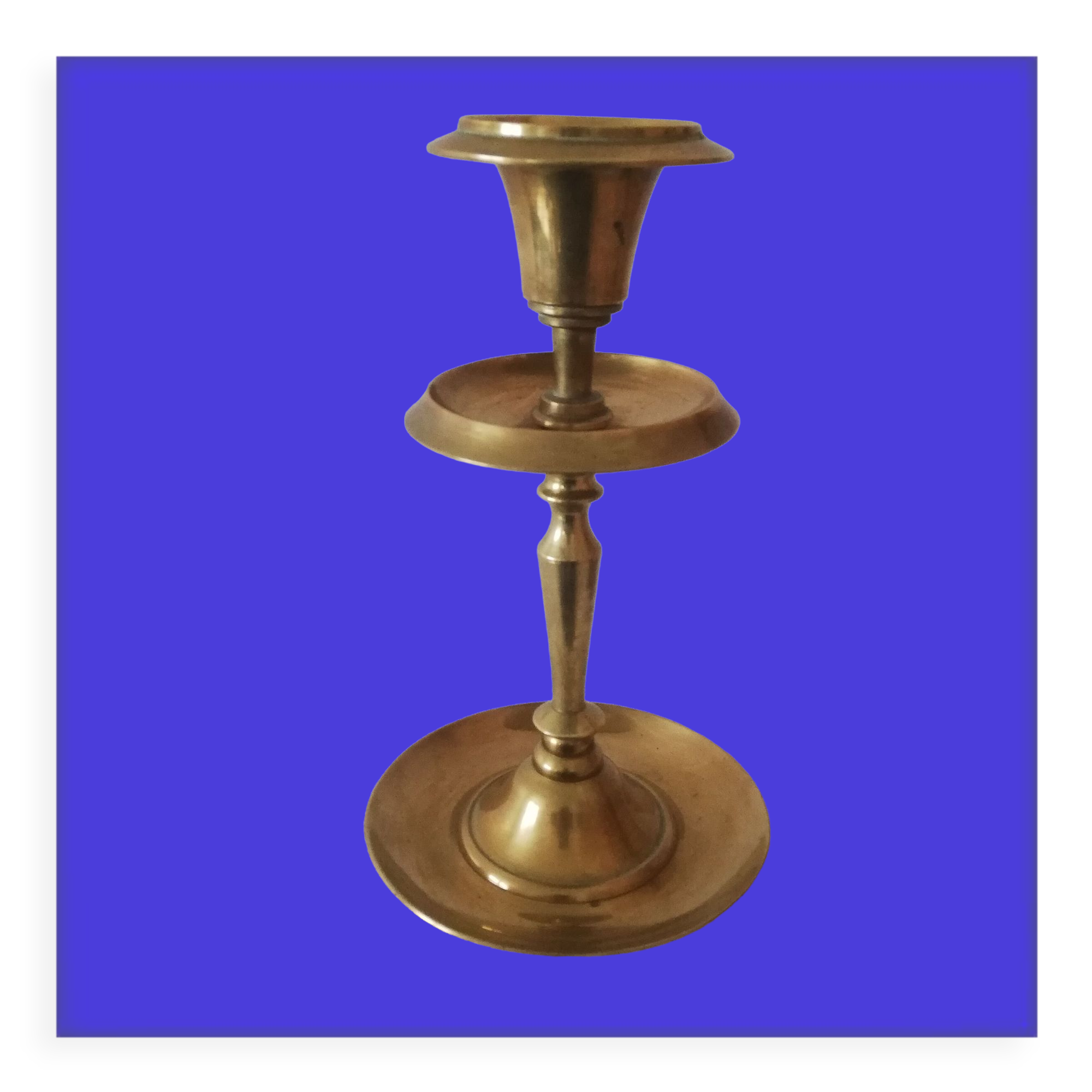 Brass candle holder
