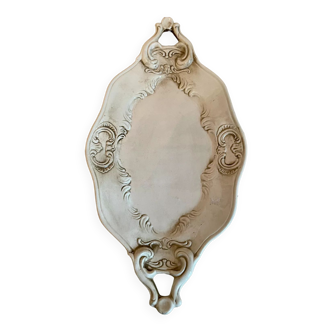 Aged white porcelain dish