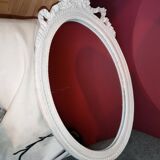 Nude / white mirror 34x48cm