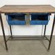 Vintage Industrial Worktable, 1960s