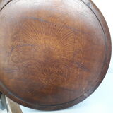 Curved wooden stool Luterma