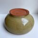 Ceramic bowl / glazed pottery signed 60s-70s