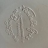 Set of 2 Sarreguemines flat plates