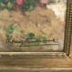 Oil on canvas signed Maisonneuve