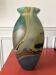 Large glass vase signed Jean-Noël Bouillet