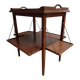 English mahogany table for tea and coffee, tray, very practical.