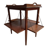 English mahogany table for tea and coffee, tray, very practical.