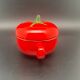 Sotable cup duo with tomato and pumpkin lid