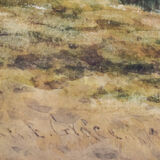 'Rural Landscape' Watercolour by James Edward Grace