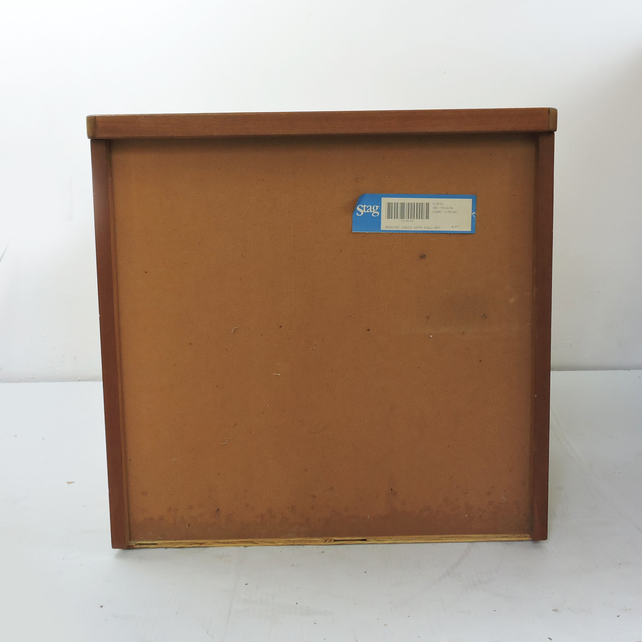 Teak bedside cabinets by Stag, set of 2, 1960