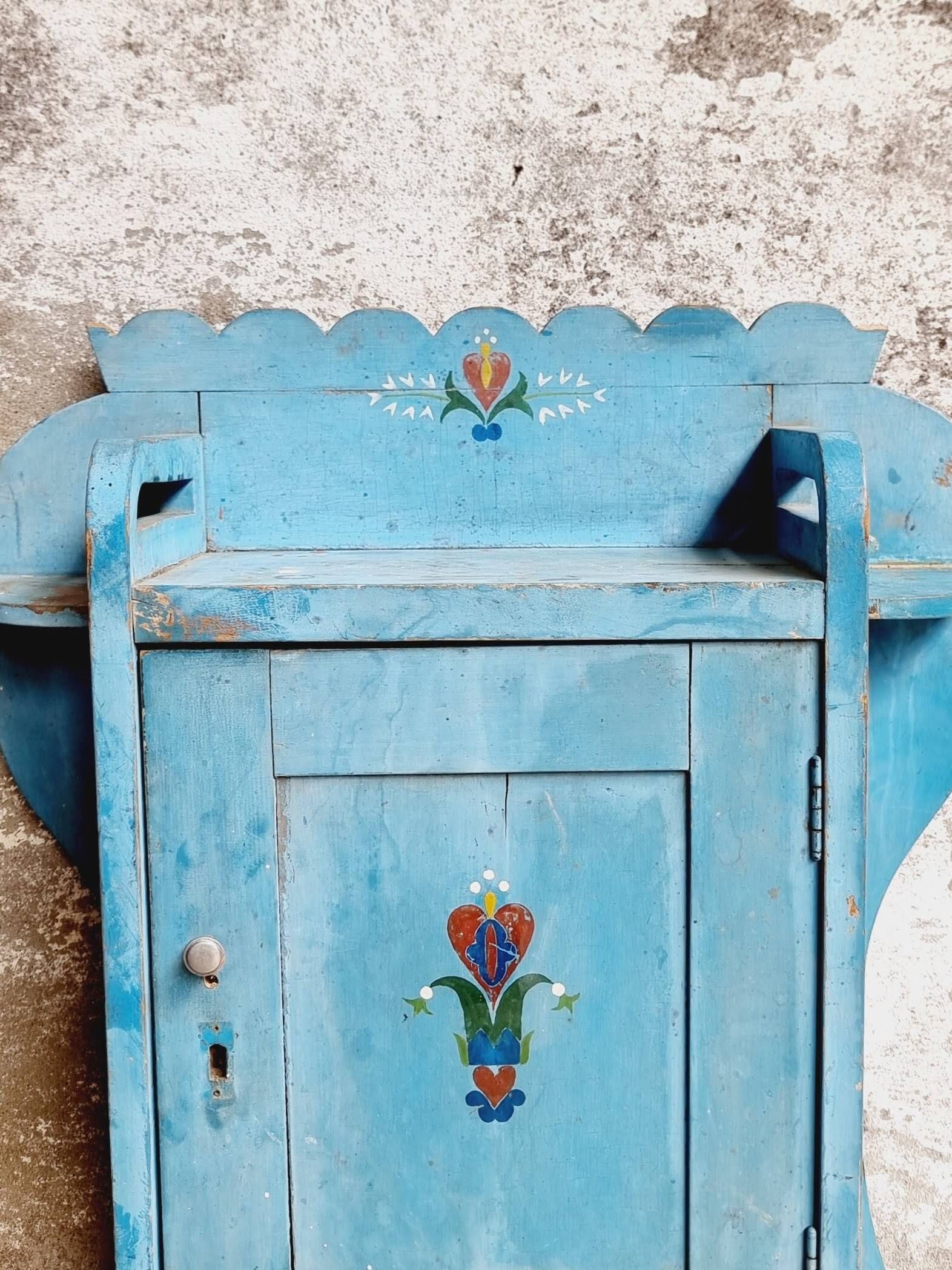 Antique hanging cabinet