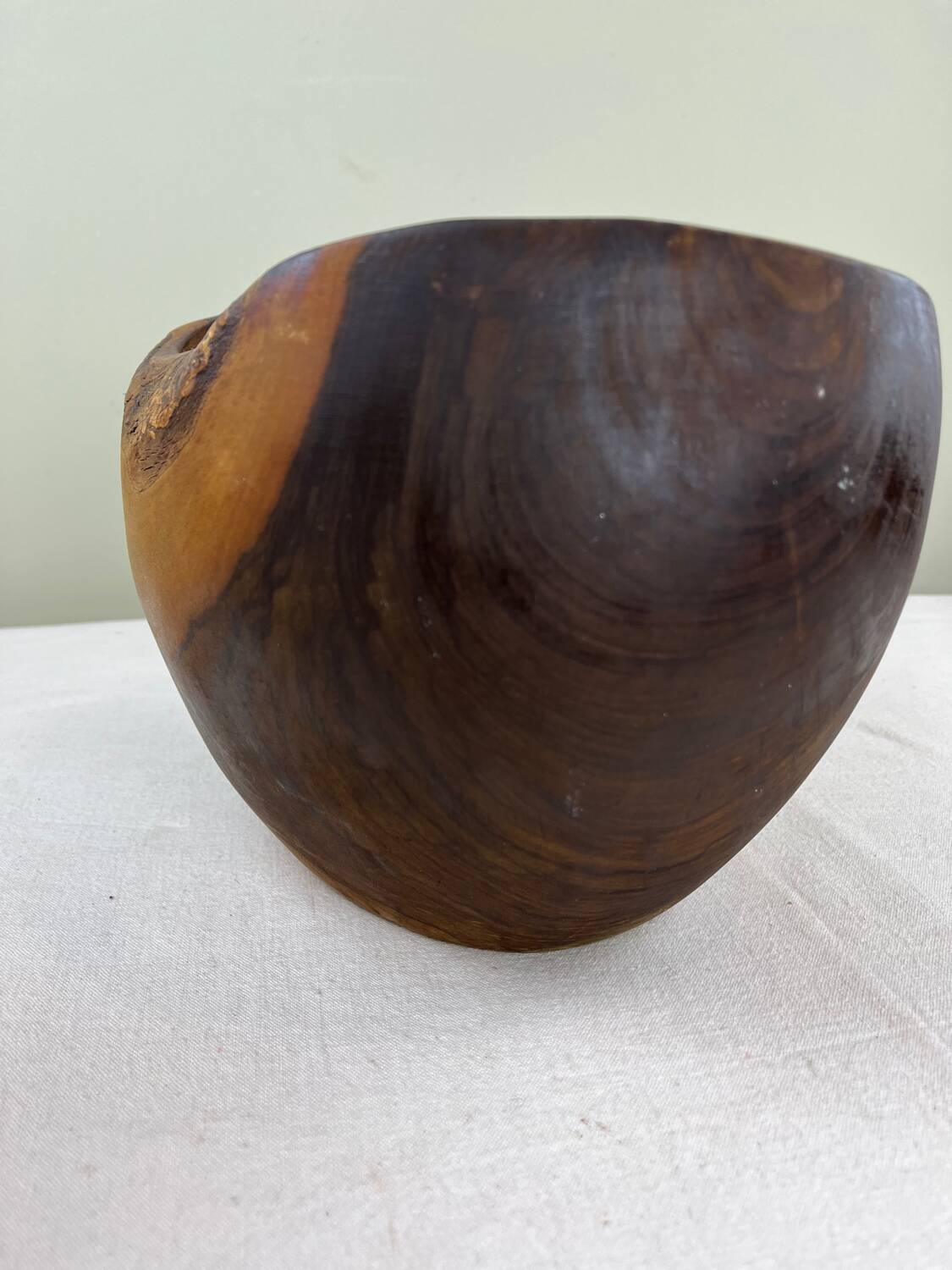Saladier en bois d’olivier