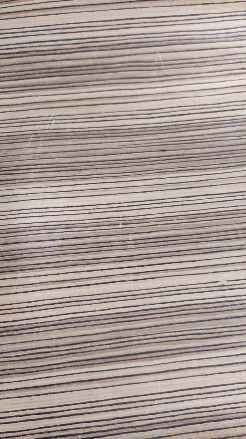 Italian design chair Pedrali "Kuadra" in Zebrano wood