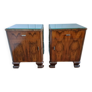 Paire table chevet
