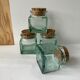 Set de 4 pots vintage