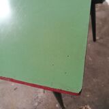 Table Tolix, by Xavier Pauchard pedestal compass