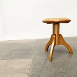 Mid-Century Industrial Tripod Swivel Stool, 1960s