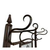 Curved wooden coat rack no. 1082 by J&J Kohn