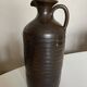 potter's pitcher vase in sandstone turned with coil Puisaye 1970