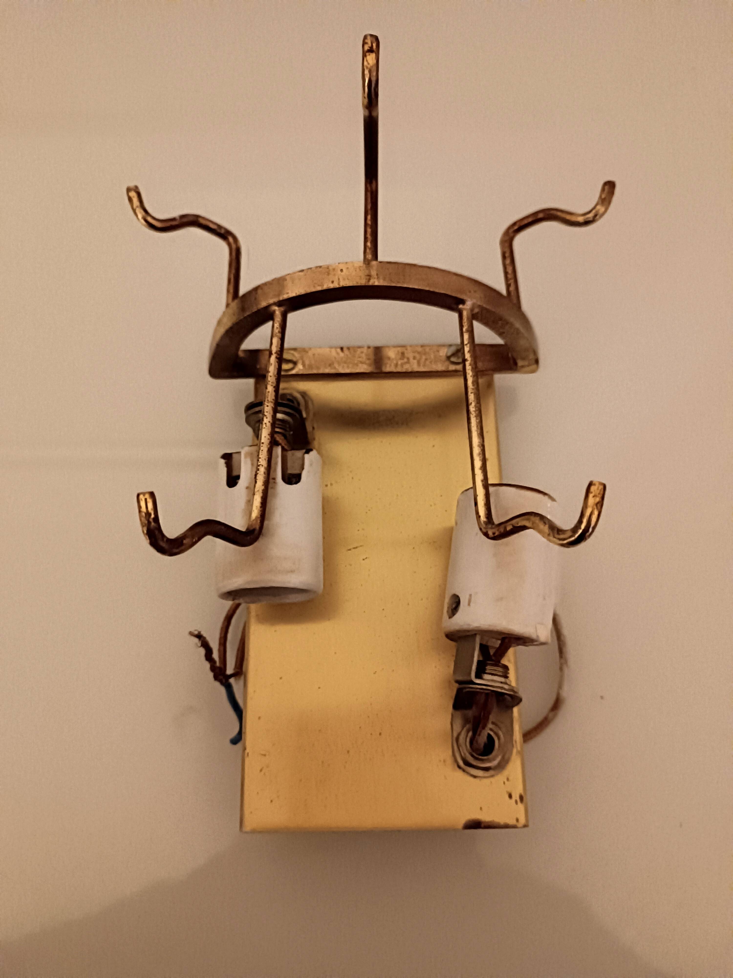 Mazzega wall light in Murano glass, Italy, 1970s.