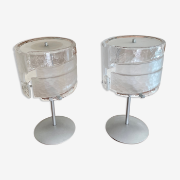 Set of 2 table lamps, Av mazzega-radius