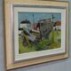 John Börén ( 1903-1983 ), Swedish Modern Painting, 1960s, Oil on Panel, Framed