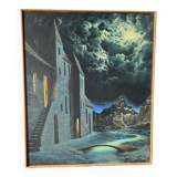 Landscape with a fantastic castle