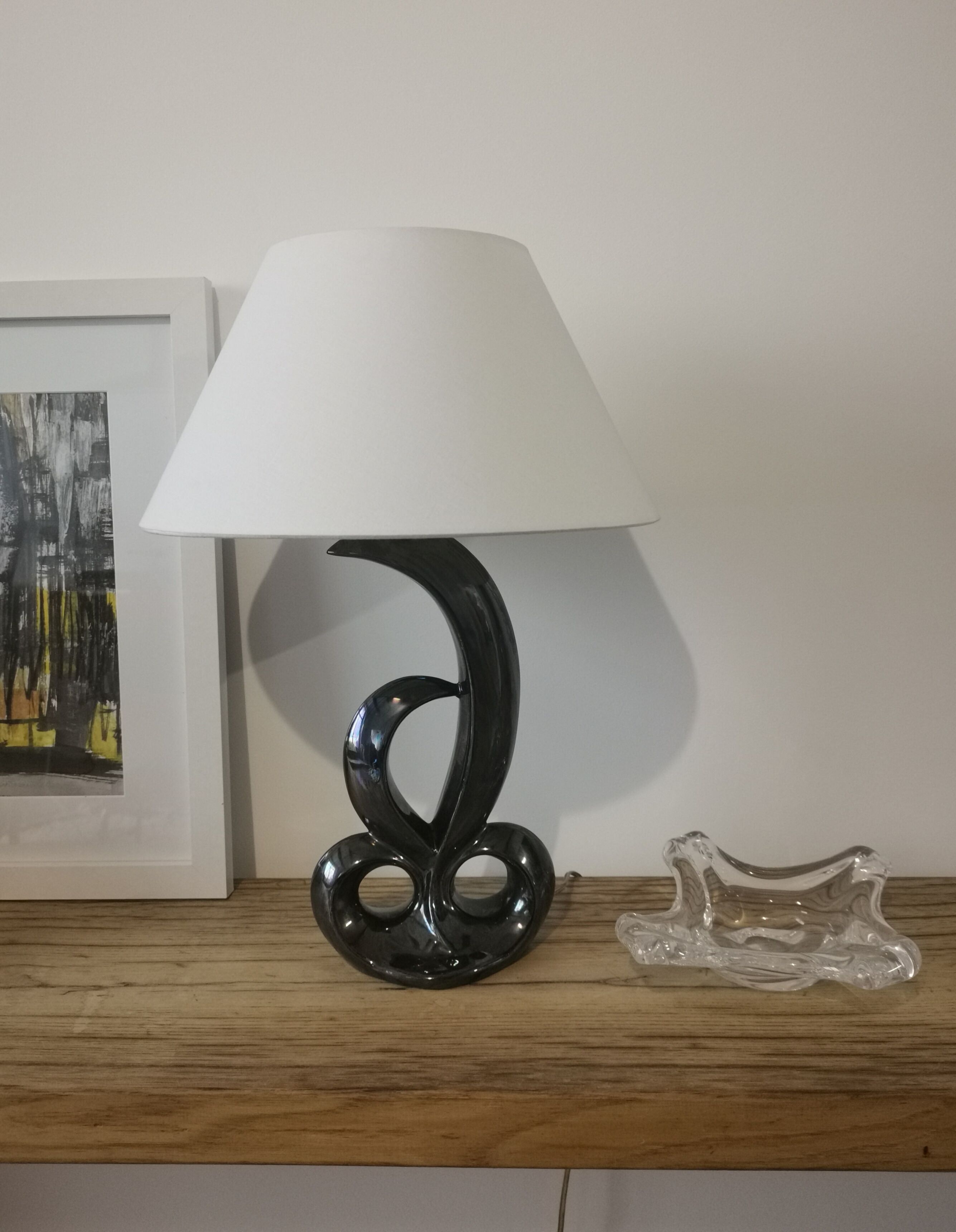 French table lamp 50s / collection / French ceramics / 50s / 1950s / vintage