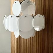 Italian suspension light by Vistosi, design Italy 1970.